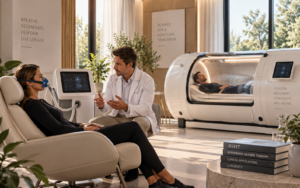 IHHT and HBOT comparison in a modern wellness clinic